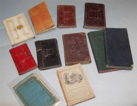Lot 549 - BOX; The regal Pocket Book 1846, vellum wallet;...