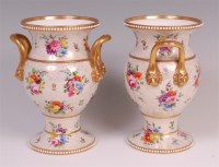 Lot 614 - A pair of early 19th century Spode porcelain...