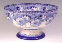 Lot 622 - A Royal Doulton pedestal punch bowl, of good...