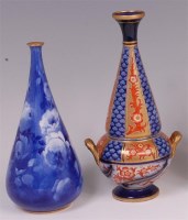 Lot 628 - A Doulton Burslem Corolian ware bottle vase,...