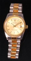 Lot 703 - **WITHDRAWN** A gentlemans Rolex 18ct gold and...