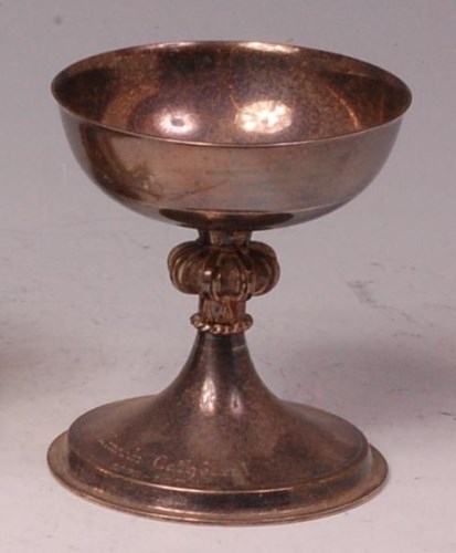 Lot 168 - An Arts & Crafts style silver chalice, of...