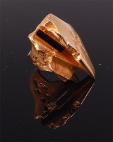 Lot 188 - A Bjorn Weckstrom 1970s 14ct gold abstract...