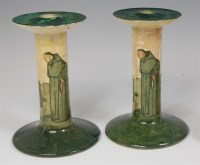 Lot 2 - A pair of early 20th century Royal Doulton...