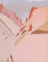 Lot 273 - Philip Hughes (b.1936) - The path to Phugtal,...