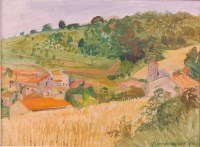 Lot 303 - Rupert Shepherd (1909-1992) - Cornfields, St...