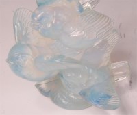 Lot 147 - A Sabino of Pairs opalescent moulded glass...