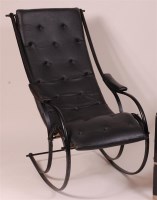 Lot 322 - After R. W. Winfield - A black painted metal...