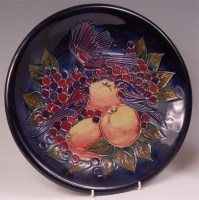 Lot 30 - A modern Moorcroft Peaches and Berries pattern...