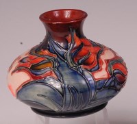 Lot 35 - A modern Moorcroft Red Tulip pattern pottery...