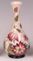 Lot 41 - A Moorcroft Bramble pattern pottery vase,...