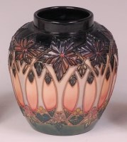 Lot 54 - A modern Moorcroft Cluny pattern pottery...