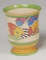 Lot 71 - A 1930s Clarice Cliff Moonlight pattern...