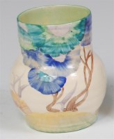 Lot 75 - A 1930s Clarice Cliff Viscaria pattern pottery...