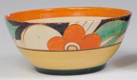 Lot 80 - A 1930s Clarice Cliff Wild Rose pattern...