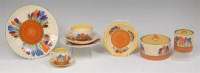 Lot 88 - A collection of 1930s Clarice Cliff Autumn...