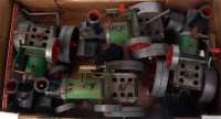 Lot 93 - 4 assorted used Mamod steam engines and steam...