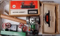 Lot 94 - Mamod steam roller and attachment group to...