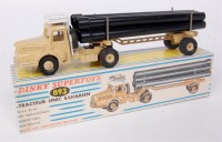 Lot 1904 - French Dinky Toys, 893 Unic Sahara pipe...