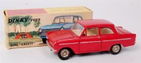 Lot 1909 - French Dinky Toys, 540 Opel Kadett, red body...