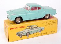 Lot 1911 - French Dinky Toys, 549 Borgward Isabella TS,...