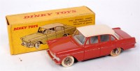 Lot 1915 - French Dinky Toys, 554 Opel Rekord, coral pink...