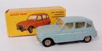 Lot 1921 - French Dinky Toys, 518 Renault 4L, pale blue...