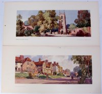 Lot 79 - 3 original unframed carriage prints, to...