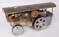 Lot 17 - Scratch built live steam ½ inch-1 ft scale...