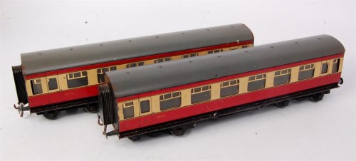 Lot 342 - 2 x post war Bassett-Lowke blood & custard BR...