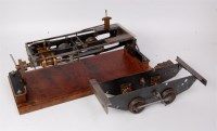 Lot 50 - Scratch built mounted display/work station...