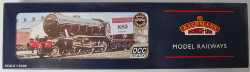 Lot 850 - A Bachmann 32-277 BR lined black class K3...