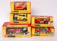 Lot 1708 - Corgi Toys, Whizzwheels boxed diecast group to...
