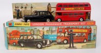 Lot 1714 - Corgi Toys, gift set 35, London traffic set...