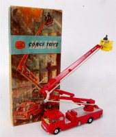 Lot 1742 - Corgi Toys, 1127 Simon Snorkel fire engine,...