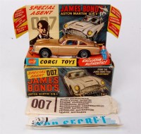 Lot 1743 - Corgi Toys, 261 James Bond Aston Martin DB5,...