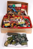 Lot 1763 - Large collection of mixed playworn diecasts by...