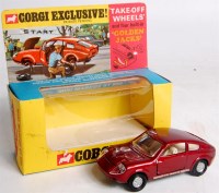 Lot 1773 - Corgi Toys, 341 Mini Marcos GT850, metallic...