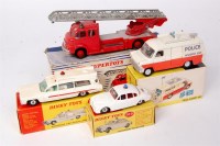 Lot 1960 - Dinky Toys, emergency vehicle diecast group to...