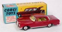 Lot 1712 - Corgi Toys, 253 Mercedes Benz 220 SE, metallic...