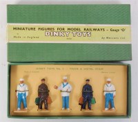 Lot 1974 - Dinky Toys, 1952-6 No.5 train and hotel staff...