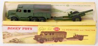 Lot 1976 - Dinky Toys, gift set 695 howitzer and tractor,...