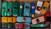 Lot 1978 - Fifteen assorted playworn Dinky Toys, mainly...