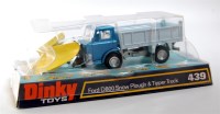 Lot 1980 - Dinky Toys, 439 Ford D800 snow plough, light...