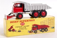 Lot 2000 - Dinky Toys, 959 Foden dump truck with...