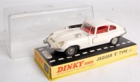 Lot 2005 - Dinky Toys, 131 Jaguar E-Toys 2+2, white body...