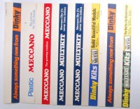 Lot 2006 - 8 rectangular Dinky Toys, Dinky Kits and...