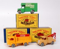 Lot 2303 - Matchbox, 1-75 series boxed diecast group to...