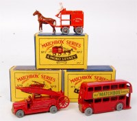 Lot 2307 - Matchbox, 1-75 series boxed diecast group to...