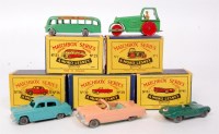 Lot 2310 - Matchbox, 1-75 series boxed diecast group to...